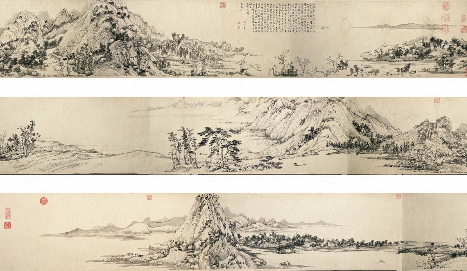 富春山居图 无用师卷|黄公望|历代名作欣赏|北京市问